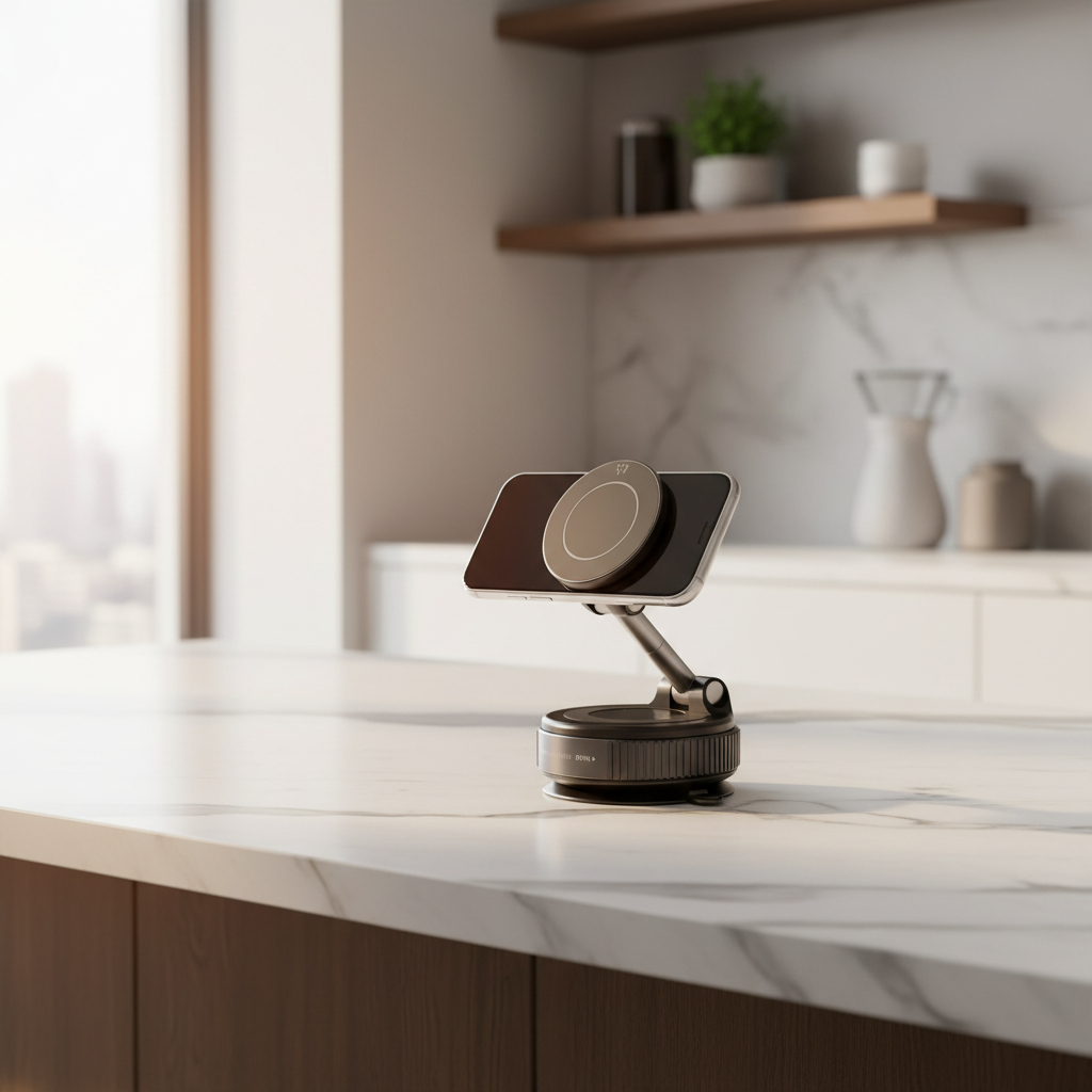 Nouveau support de téléphone magnétique pliable à absorption sous vide pour voiture, ventouse 2025, support de téléphone de navigation dédié