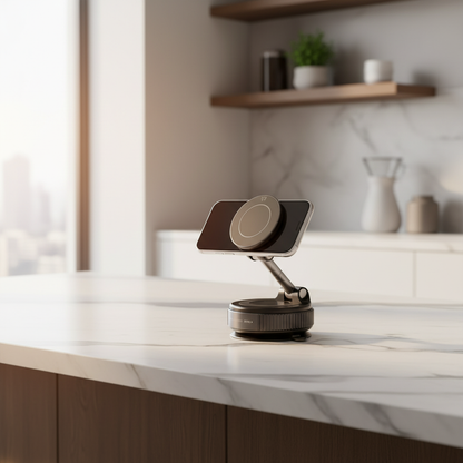 Nouveau support de téléphone magnétique pliable à absorption sous vide pour voiture, ventouse 2025, support de téléphone de navigation dédié